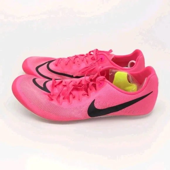 Nike Zoom Ja Fly 4 Hyper Pink Black Track Spikes Size Men's 12 DR2741-600