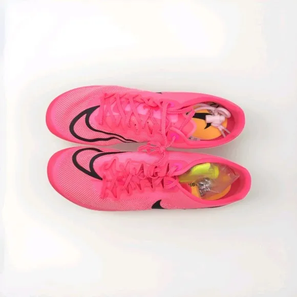 Nike Zoom Ja Fly 4 Hyper Pink Black Track Spikes Size Men's 12 DR2741-600