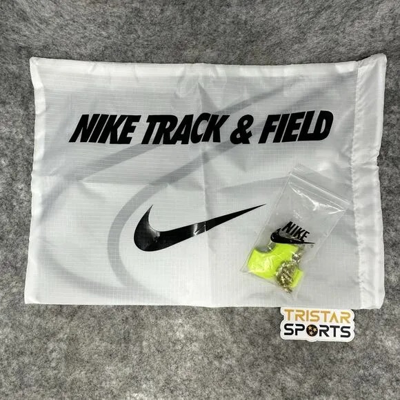 Nike Zoom Javelin Elite 3 Track Shoes Mens Size 9.5 Black Volt DV9193-001 Spikes