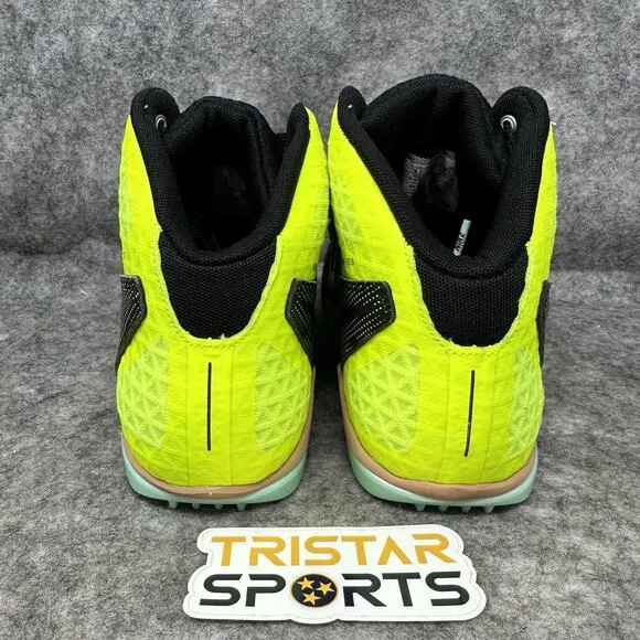 Nike Zoom Javelin Elite 3 Track Shoes Mens Size 9.5 Black Volt DV9193-001 Spikes