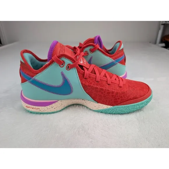 Nike Zoom Lebron NXXT Gen Track Red Liverpool Mens 11.5 Basketball Shoes