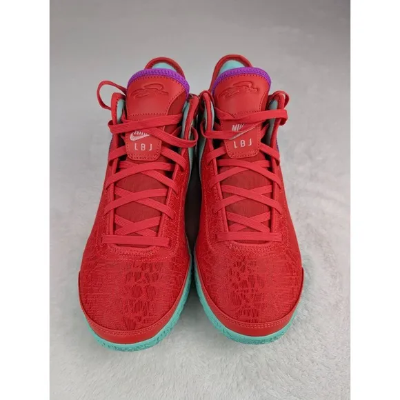 Nike Zoom Lebron NXXT Gen Track Red Liverpool Mens 11.5 Basketball Shoes