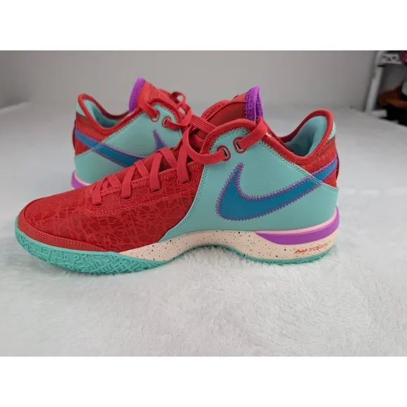 Nike Zoom Lebron NXXT Gen Track Red Liverpool Mens 11.5 Basketball Shoes