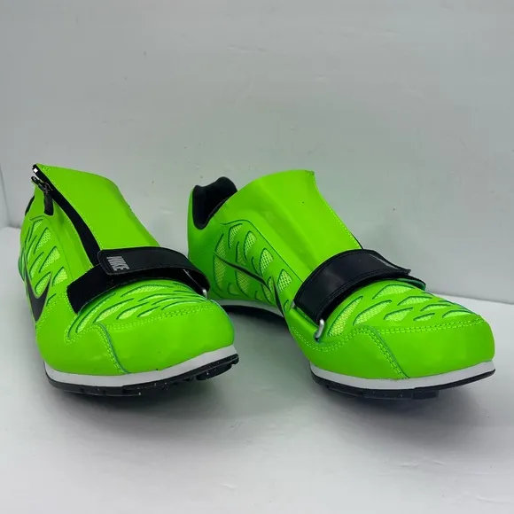NIKE ZOOM LONG JUMP 4 (LJ4), TRACK SPIKE NEON GREEN, MEN’S SIZE 9.5