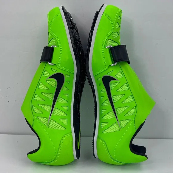 NIKE ZOOM LONG JUMP 4 (LJ4), TRACK SPIKE NEON GREEN, MEN’S SIZE 9.5