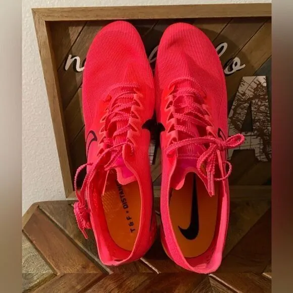 Nike‎ Zoom Mamba 6 Hyper Pink Orange Track Field Shoes DR2733-600, Mens 14