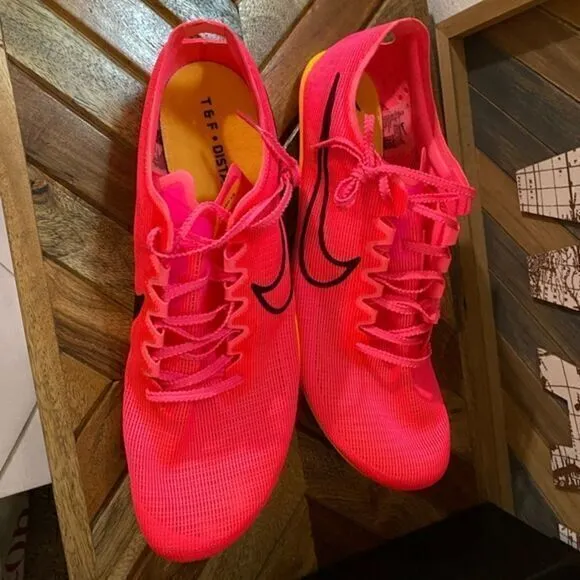 Nike‎ Zoom Mamba 6 Hyper Pink Orange Track Field Shoes DR2733-600, Mens 14