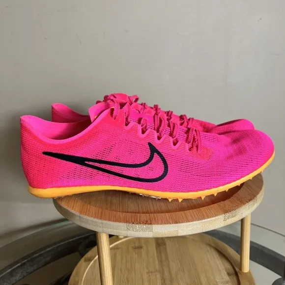 Nike Zoom Mamba 6 'Hyper Pink Orange' Track Spikes Shoes DR2733-600 Men size 9.5