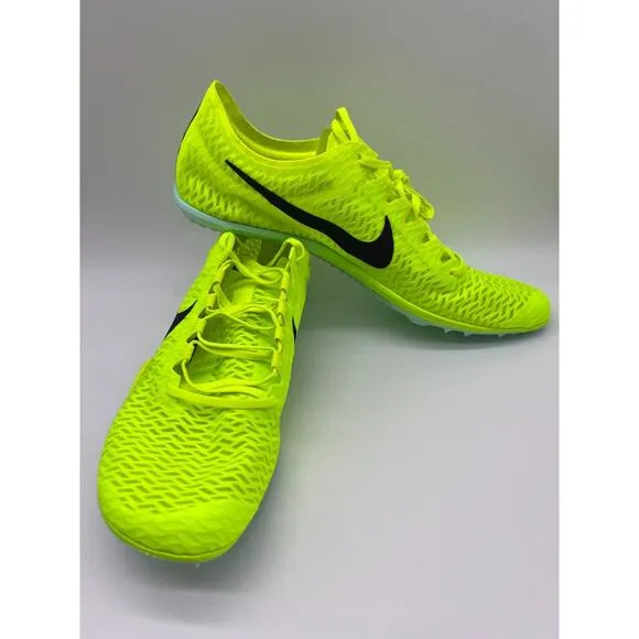 Nike Zoom Mamba V Track Spikes Shoes Volt Green DR9945-700 Men's Size 11 NEW