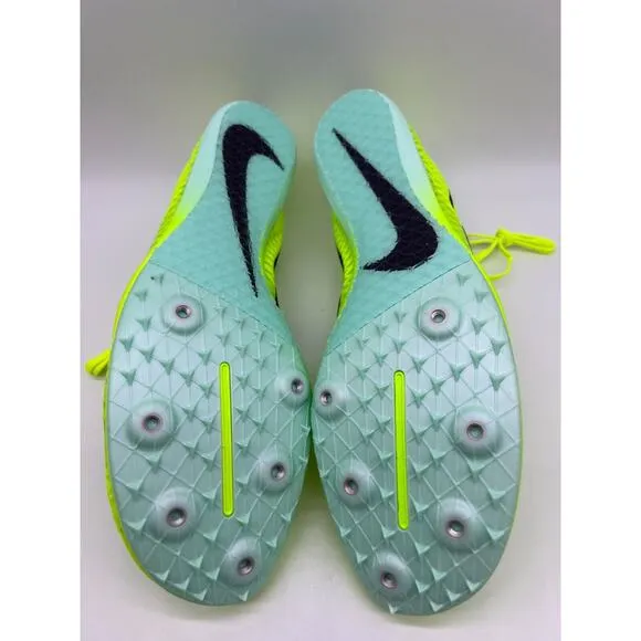 Nike Zoom Mamba V Track Spikes Shoes Volt Green DR9945-700 Men's Size 11 NEW