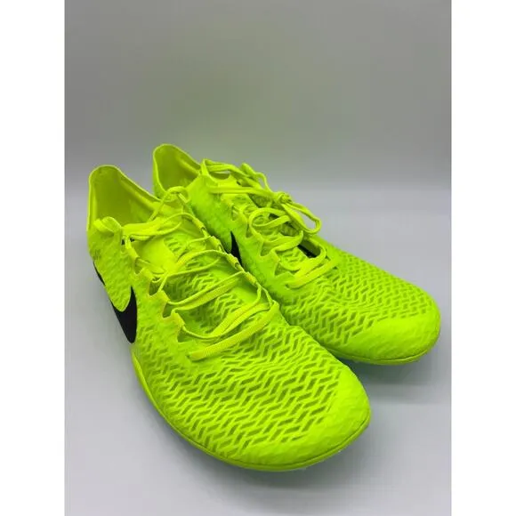 Nike Zoom Mamba V Track Spikes Shoes Volt Green DR9945-700 Men's Size 11 NEW
