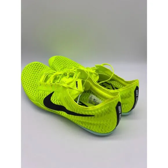 Nike Zoom Mamba V Track Spikes Shoes Volt Green DR9945-700 Men's Size 12 NEW