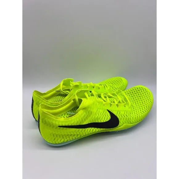 Nike Zoom Mamba V Track Spikes Shoes Volt Green DR9945-700 Men's Size 12 NEW