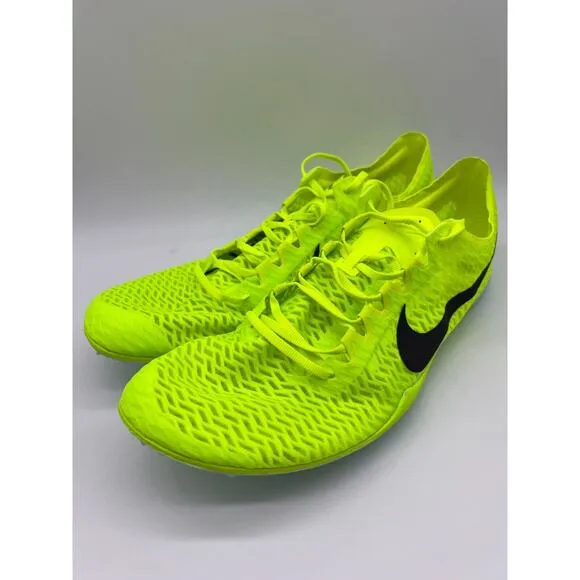 Nike Zoom Mamba V Track Spikes Shoes Volt Green DR9945-700 Men's Size 12 NEW