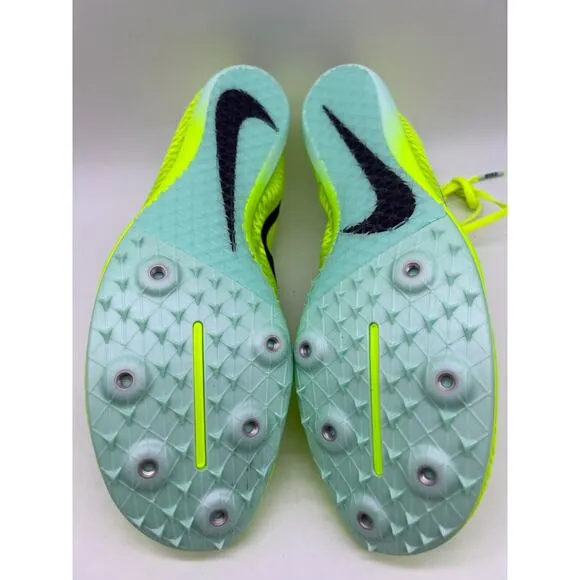 Nike Zoom Mamba V Track Spikes Shoes Volt Green DR9945-700 Men's Size 9.5 NEW🛒