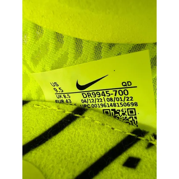 Nike Zoom Mamba V Track Spikes Shoes Volt Green DR9945-700 Men's Size 9.5 NEW🛒