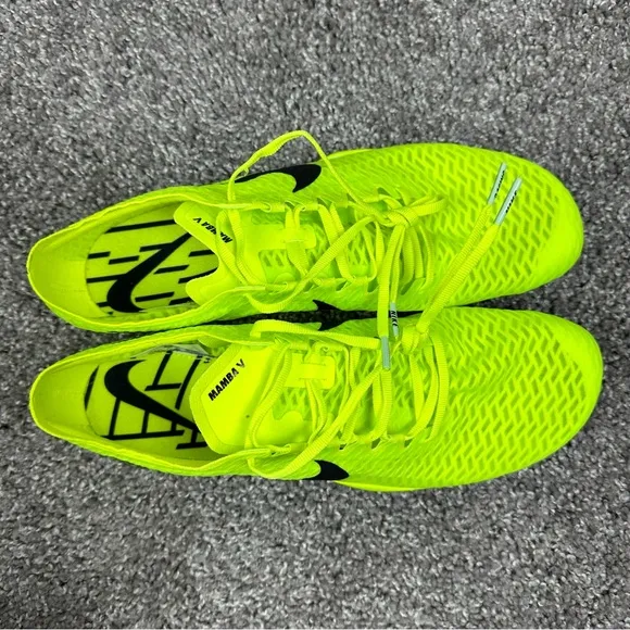 Nike Zoom Mamba V Unisex Track Spikes Sprinting Racing Size 12 DR9945-700