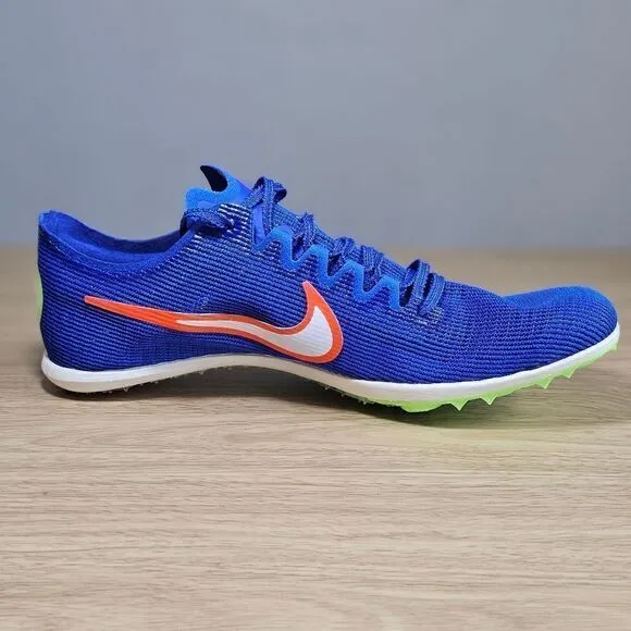 Nike Zoom Mamba V6 Track &amp; Field Spikes Running Shoes Women's 8 Blue White New