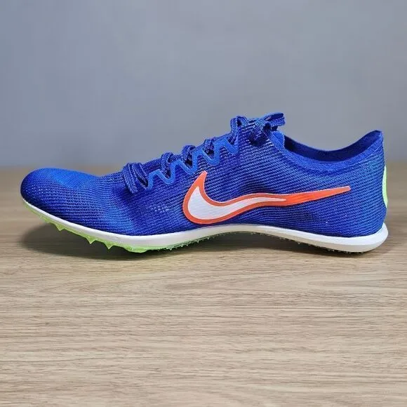 Nike Zoom Mamba V6 Track &amp; Field Spikes Running Shoes Women's 8 Blue White New
