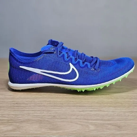 Nike Zoom Mamba V6 Track &amp; Field Spikes Running Shoes Women's 8 Blue White New