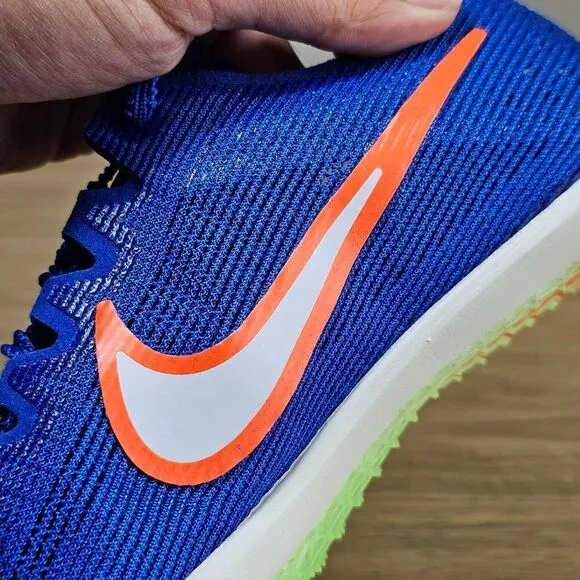 Nike Zoom Mamba V6 Track &amp; Field Spikes Running Shoes Women's 8 Blue White New