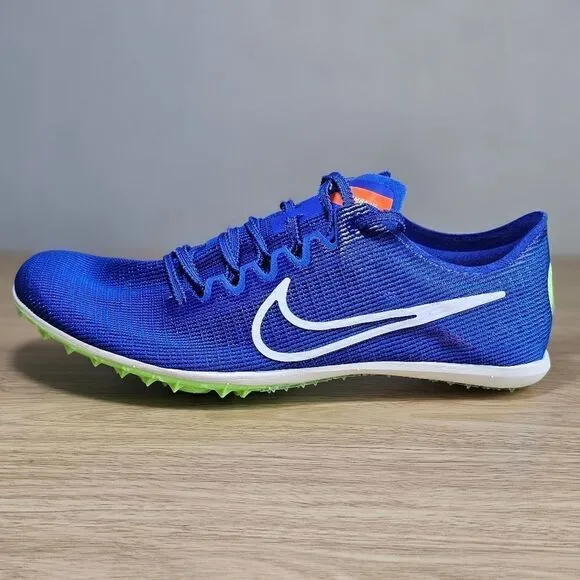 Nike Zoom Mamba V6 Track &amp; Field Spikes Running Shoes Women's 8 Blue White New