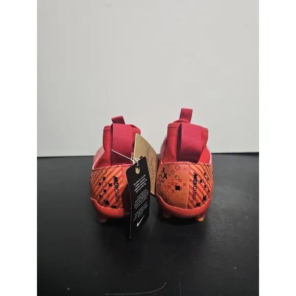 Nike Zoom Mercurial Superfly 9 CR7 Soccer Cleats Speed Crimson Sz 5Y FJ0353-600
