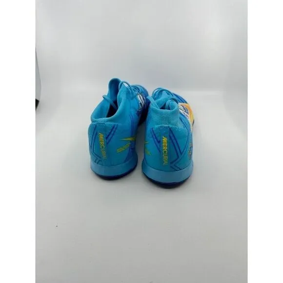 Nike Zoom Mercurial Superfly 9 KM IC Soccer Shoes Blue DO9346-400 Men's Size 11