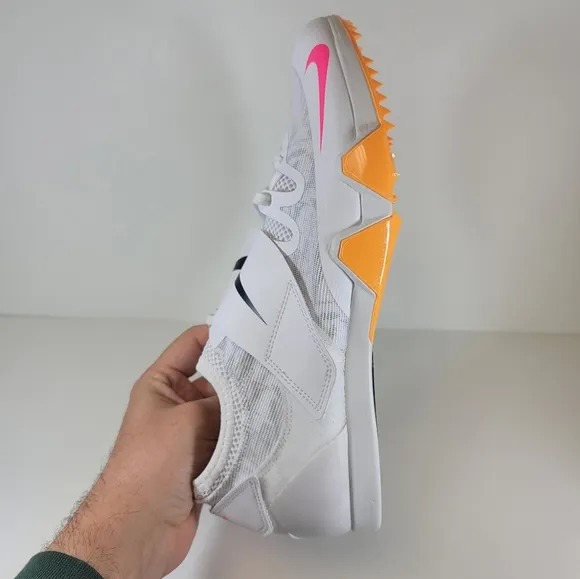 Nike Zoom Pole Vault Elite 3 Track Shoes AA1204-101 Spikes Included White rare