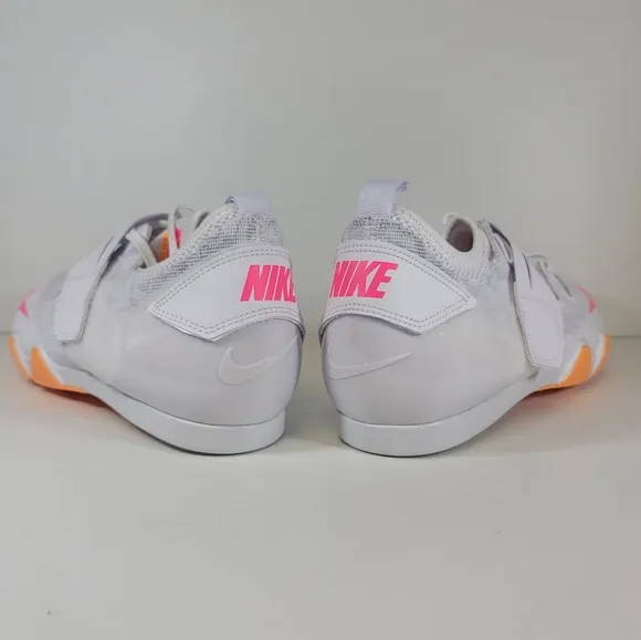 Nike Zoom Pole Vault Elite 3 Track Shoes AA1204-101 Spikes Included White rare