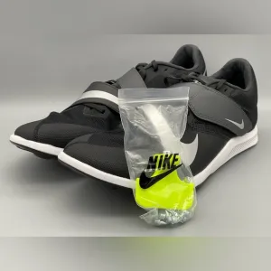 Nike Zoom Rival Jump Track Spikes Shoes Black Gray Men’s Size 12 DR2756-001 NEW