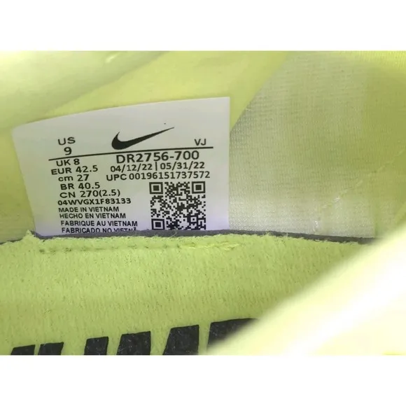 Nike Zoom Rival Jump Volt Jumping Spikes DR2756 700 Men's Size 9
