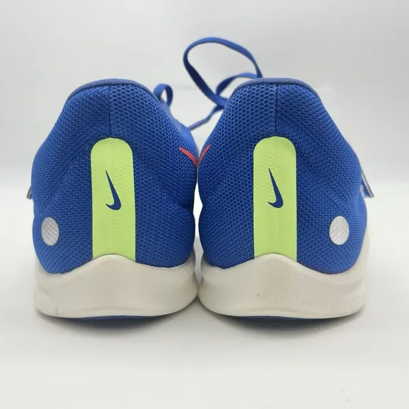 Nike Zoom Rival Racer Blue Orange Lime Blast Track Shoes US Men's 10 NEW