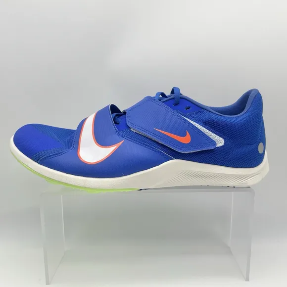 Nike Zoom Rival Racer Blue Orange Lime Blast Track Shoes US Men's 10 NEW