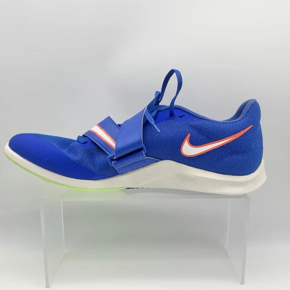 Nike Zoom Rival Racer Blue Orange Lime Blast Track Shoes US Men's 10 NEW