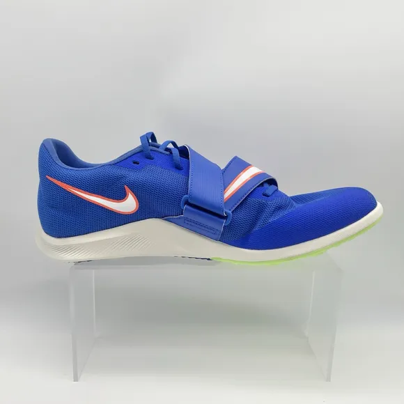 Nike Zoom Rival Racer Blue Orange Lime Blast Track Shoes US Men's 10 NEW
