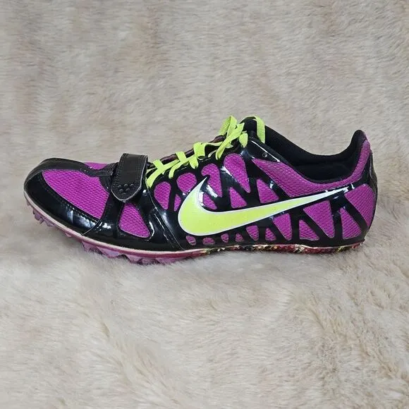 NIKE ZOOM RIVAL S TRACK AND FIELD SPRINT CLEAT SHOES, SIZE 9