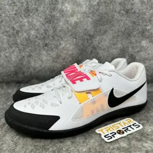 Nike Zoom Rival SD 2 Track Throwing Shoes Mens Size 12.5 White Pink 685134-102