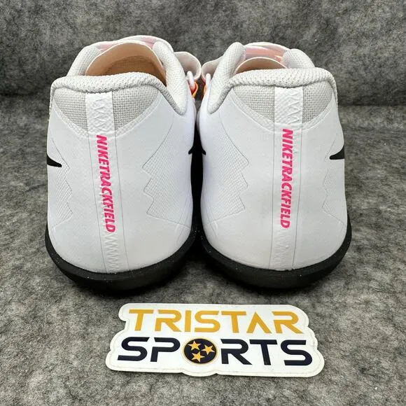 Nike Zoom Rival SD 2 Track Throwing Shoes Mens Size 12.5 White Pink 685134-102