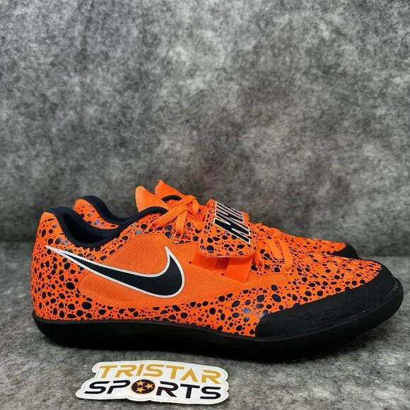 Nike Zoom Rival SD 4 Track Throwing Shoes Mens Sz 9.5 Electric Pack FV2334-900