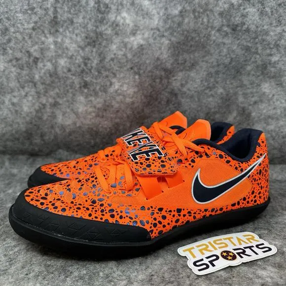 Nike Zoom Rival SD 4 Track Throwing Shoes Mens Sz 9.5 Electric Pack FV2334-900