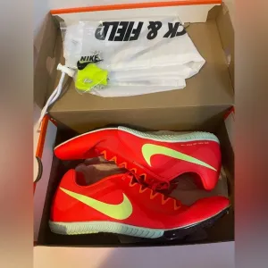 Nike Zoom Rival Spikes Track &amp; Field Neon Orange Size 13