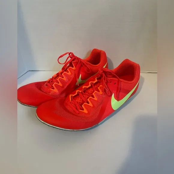 Nike Zoom Rival Spikes Track &amp; Field Neon Orange Size 13