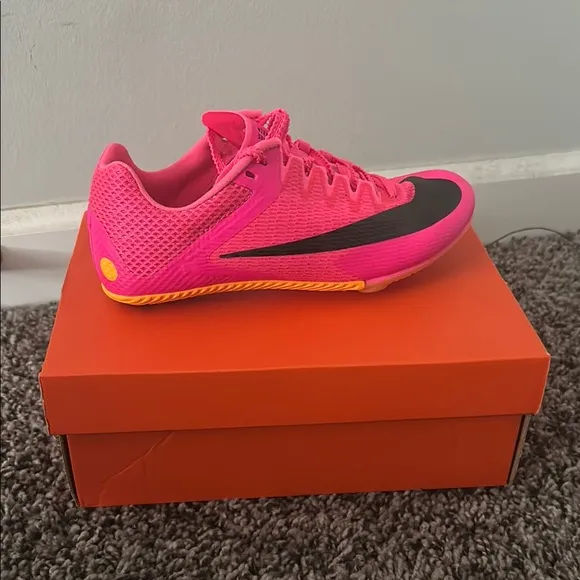 Nike Zoom Rival Sprint Shoes - Hyper Pink and Black
