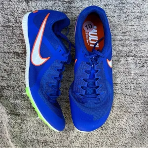 Nike Zoom Rival Track &amp; Field Shoes Blue Men’s Size 10 DC8749-401‎ - With SPIKES