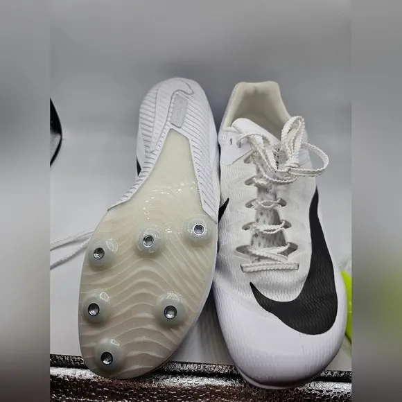 Nike Zoom Rival 'White Black' Track and Field Shoes Mens Size 8.5