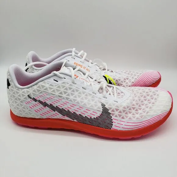 Nike Zoom Rival XC 5 Track Field Spikes Shoes Men's White CZ1795-102 Size 14📦