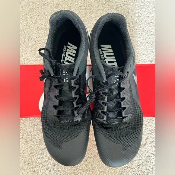 Nike Zoom Rival Multi Track Field Spikes Shoes Black