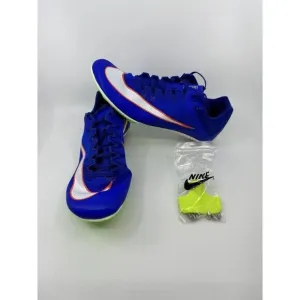 Nike Zoom Rival Sprinter Track Spikes Racer Blue Lime DC8753-401 Men's Size 9