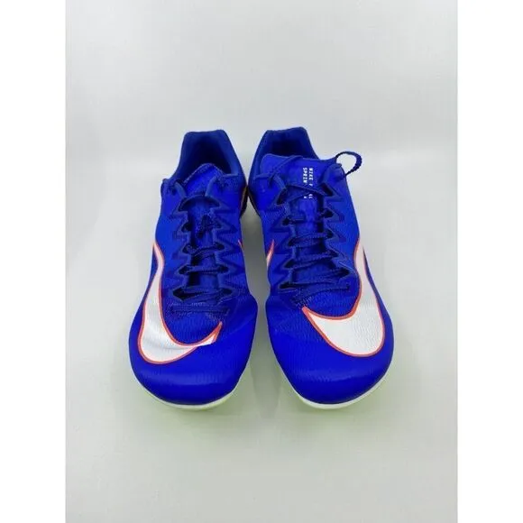 Nike Zoom Rival Sprinter Track Spikes Racer Blue Lime DC8753-401 Men's Size 9